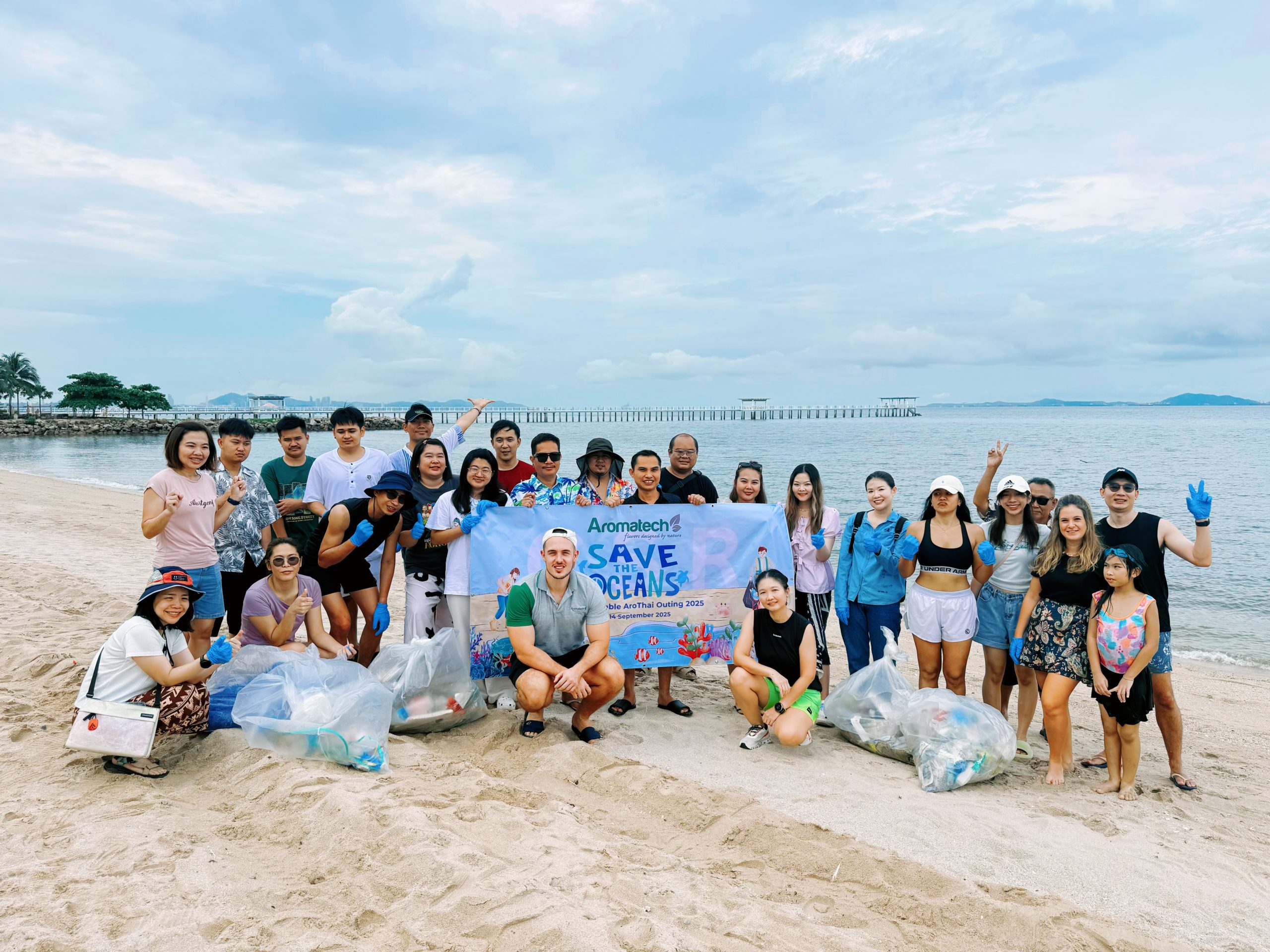 🌿 Sustainable AROTHAI Outing 2025 = Team + Fun + CSR Impact!